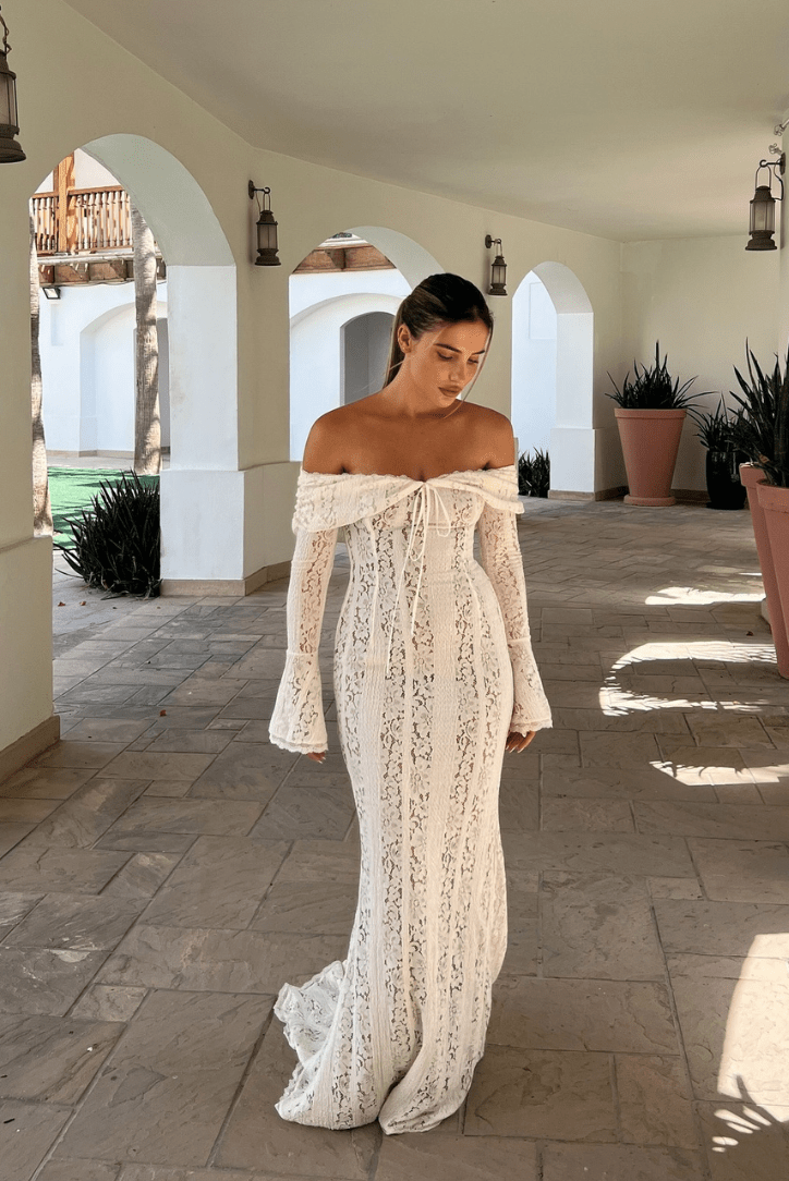 Sarai – Lace Maxi Dress - Lena Muse
