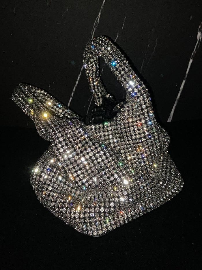 Selene - Crystal Bucket Bag - Lena Muse